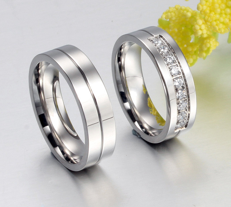 Парные кольца для влюбленных "Неразлучная пара 165" - фото 1 - id-p104391488