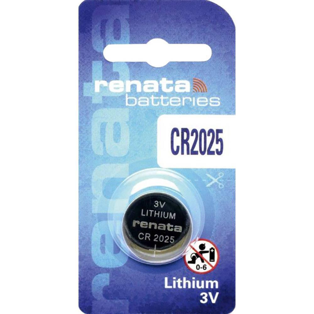 Батарейка Renata CR2025 BL-1 3В