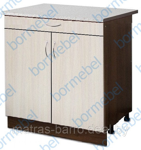 Кухонный напольный шкаф НШ80р с шуфлядой и столешницей (800 мм) - фото 2 - id-p104398401