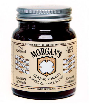 Классическая помада Morgans Pomade с миндальным маслом и маслом ши, 100 г