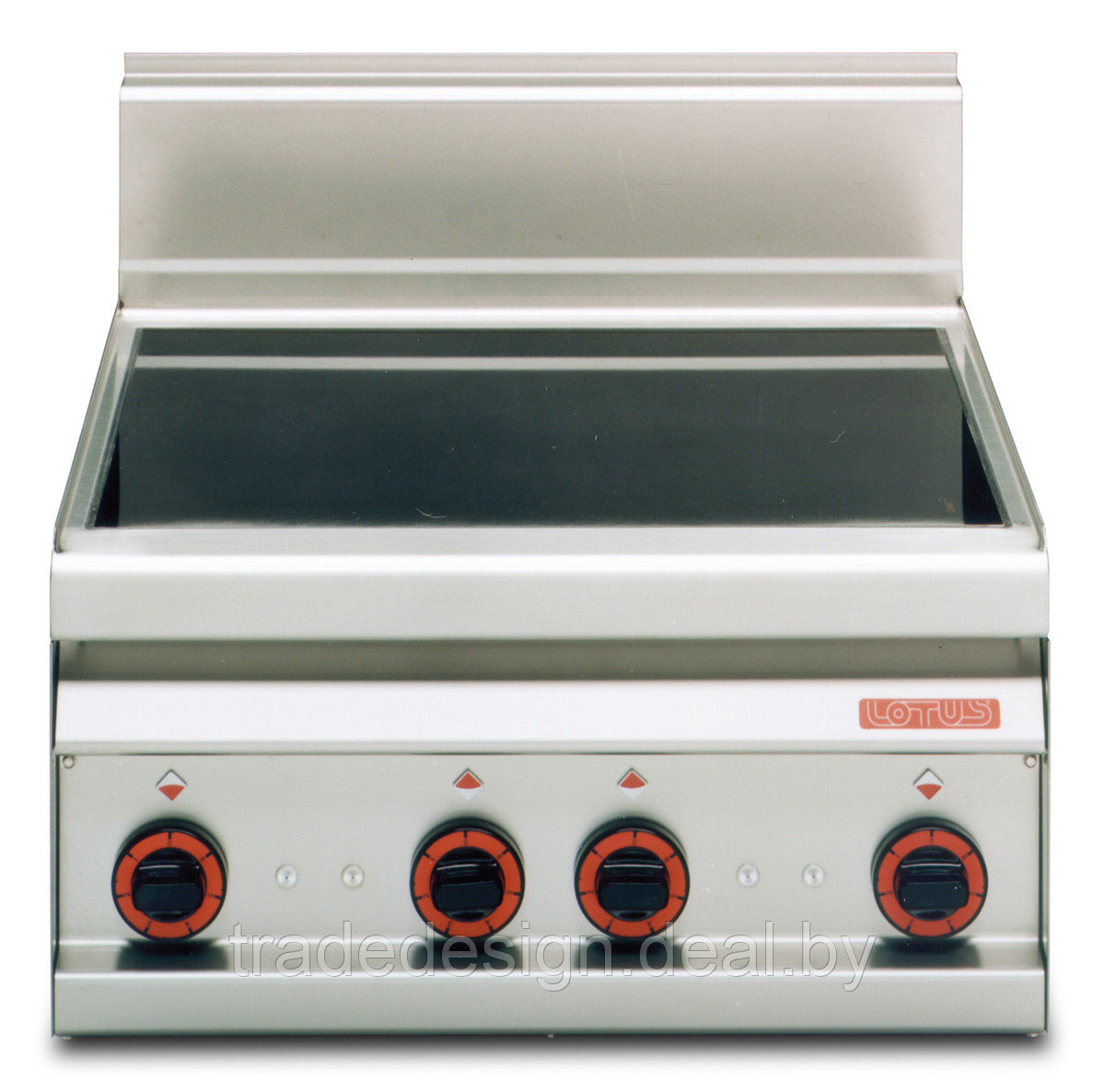 Плита электрическая LOTUS PCC-6ET четыре зоны нагрева, без жарочного шкафа (серия 65) 380 В - фото 1 - id-p104447725