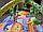1030030 Развивающий коврик Lorelli "Самолет", игровой коврик с игрушками Bertoni, фото 5