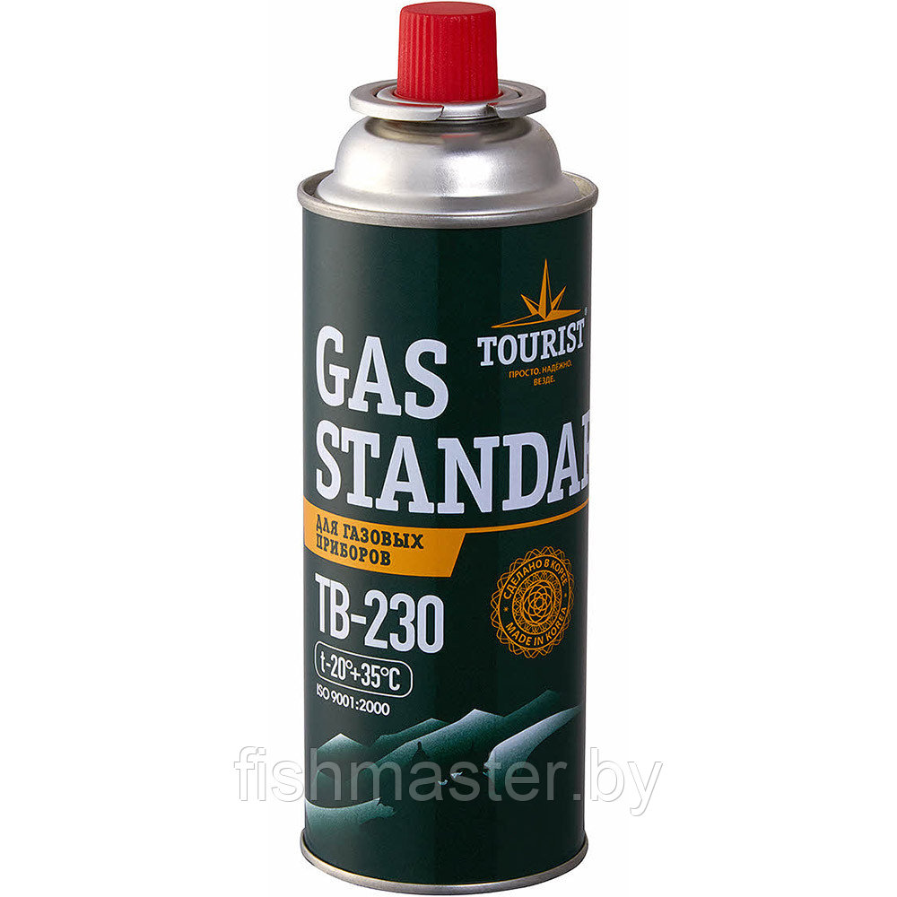Одноразовый газовый баллон STANDARD TB-230 Цанговый Пр-во. Корея - фото 1 - id-p104452578