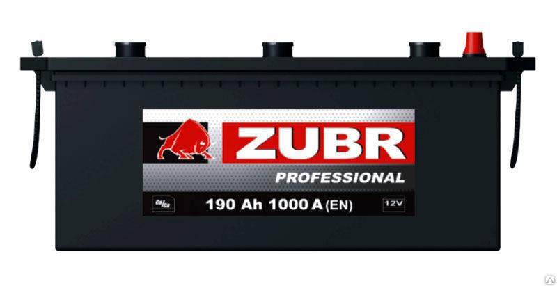 Аккумуляторная батарея ZUBR PROFESSIONAL 190 Ah L+ 4810728002011 - фото 1 - id-p104452626