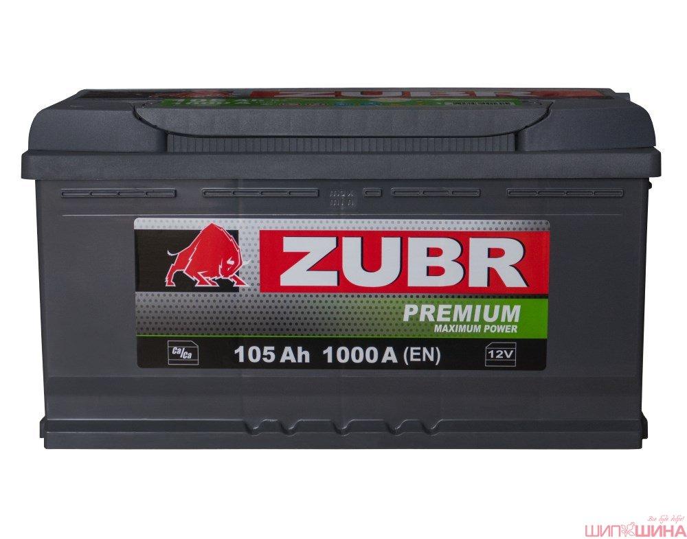 Аккумуляторная батарея  105 Ah  ZUBR PREMIUM