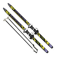 Лыжи подростковые "Ski Race", длина 150 см, с палками 110 см (крепление "цикл") 6385-00