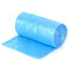 Пакеты для мусора 30 л. Тонкие, синие. полиэтиленовые (целлофановые) мешки. - фото 1 - id-p5647637