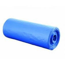 Пакеты для мусора 120 л. Тонкие, синие. полиэтиленовые (целлофановые) мешки.