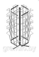Cтойка а4 настольная вращающаяся для буклетов 16 карманов