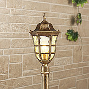 Уличный светильник столбик Dorado F GL 1013F черное золото