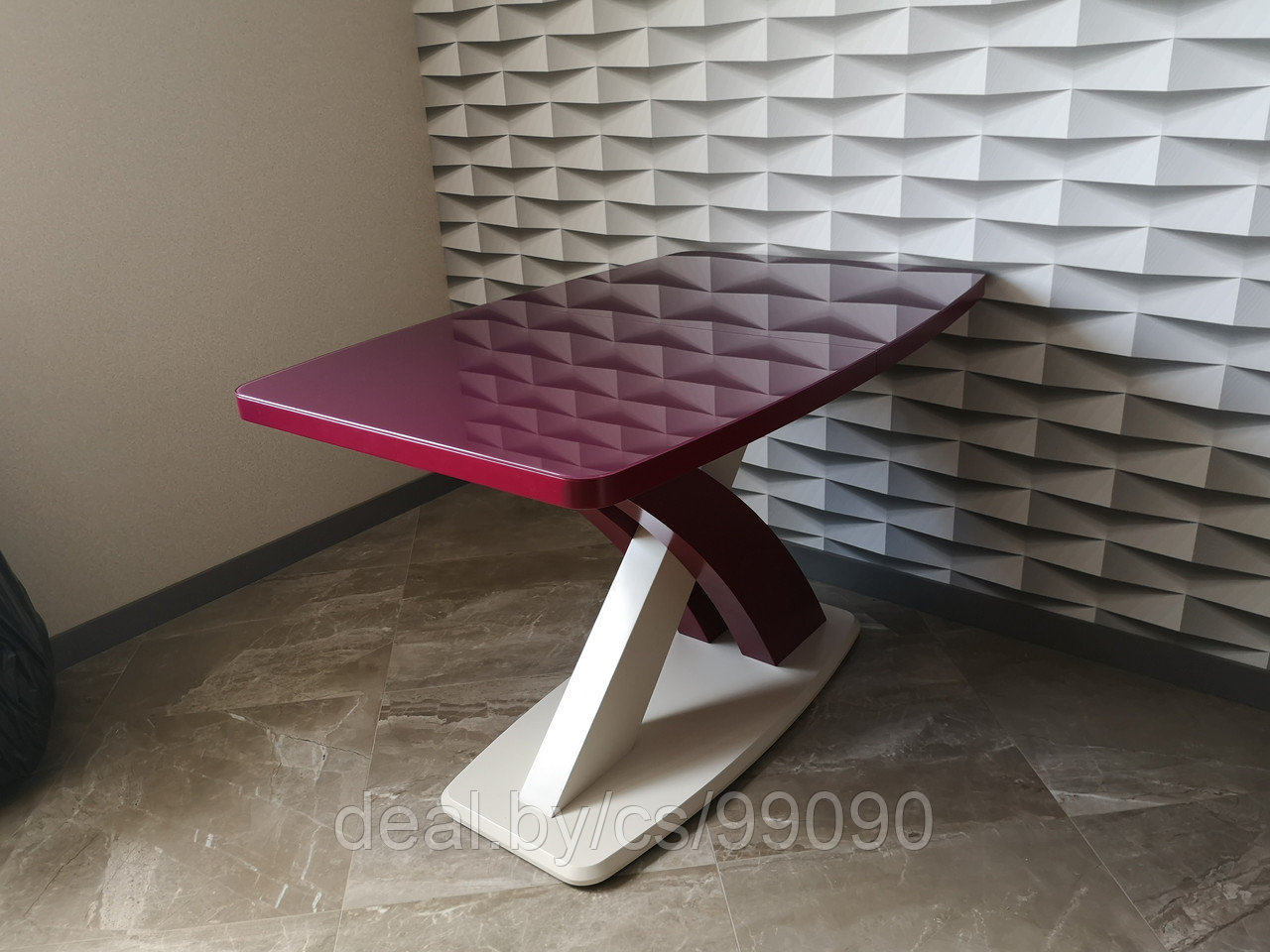 Дизайнерский стол AURORA PREMIUM раздвижной трансформер - фото 7 - id-p73919797