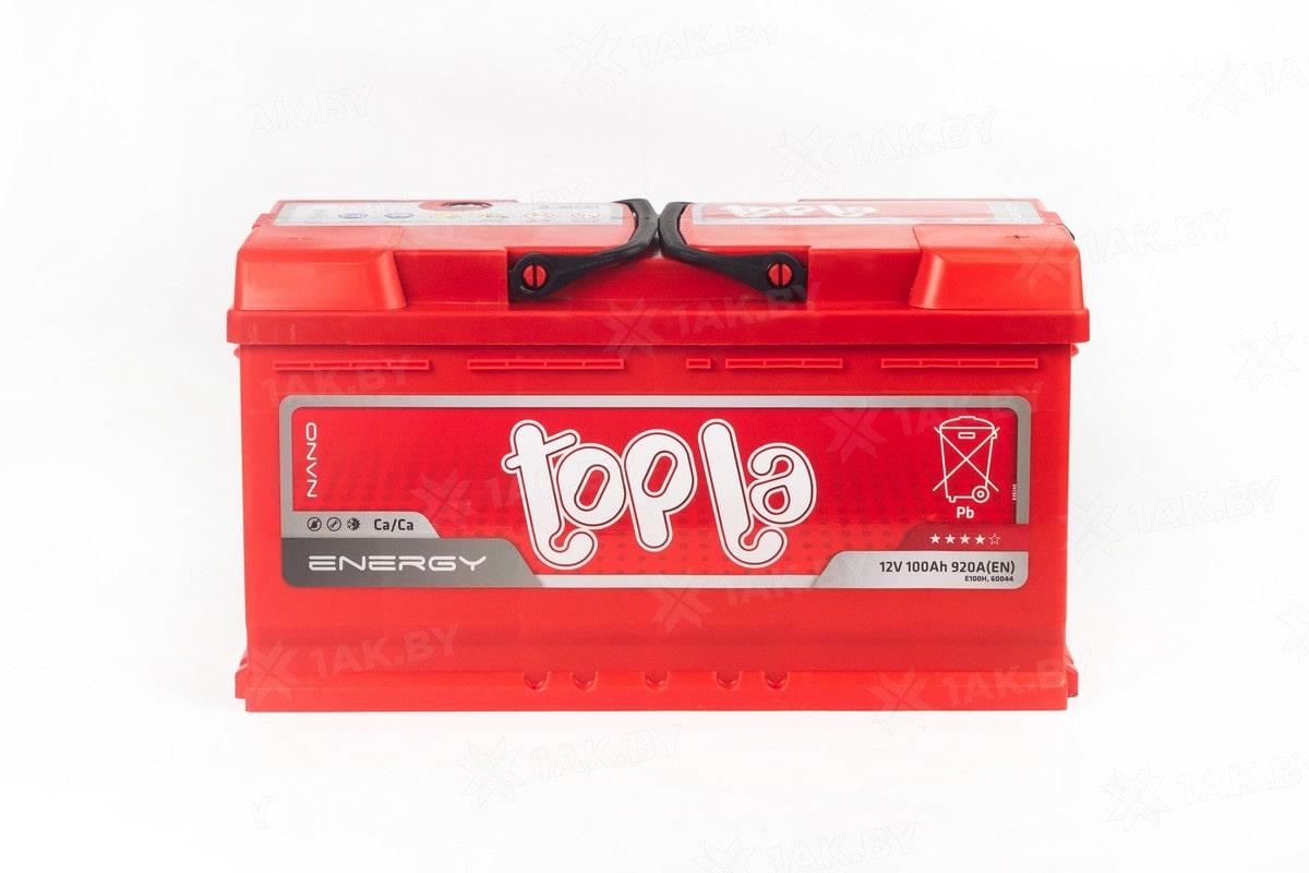 Аккумулятор TOPLA Energy (100 Ah) 900 A, 12 V Обратная, R+ L5 108400 - фото 1 - id-p104538134