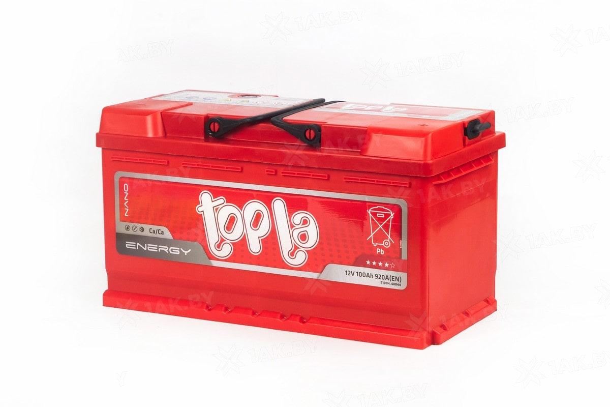 Аккумулятор TOPLA Energy (100 Ah) 900 A, 12 V Обратная, R+ L5 108400 - фото 2 - id-p104538134