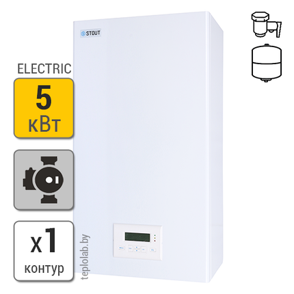 Электрический котел Stout PLUS 5,0 кВт 220/380В, фото 2