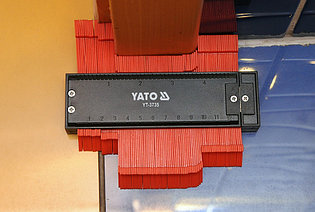 Шаблоны для копирования сложных профилей 125мм, YATO