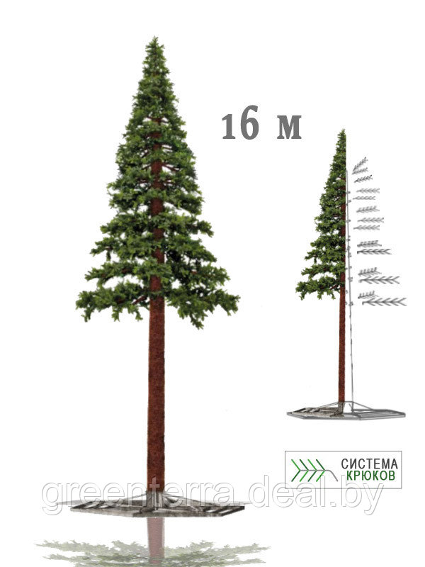 Новогоднее дерево "Сосна" 16 - 20 м