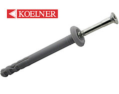 Дюбель-гвозди KOELNER 6х40, 100 шт 6х60, 100 шт