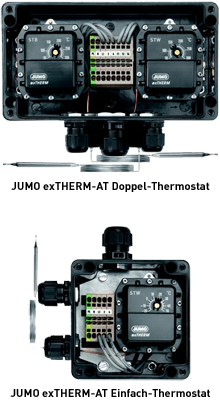 60.5055 | JUMO exTHERM-AT Взрывозащищенный термостат навесного монтажа в зонах 1, 2, 21 и 22