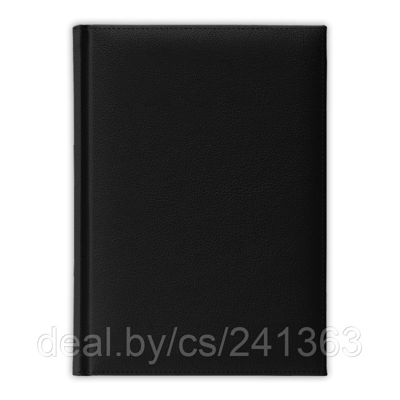 Ежедневник недатированный A5, V87, PLAZA, чёрный