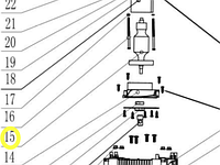 Якорь ротор для RC3612 WORTEX WR8003-15