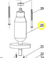 Якорь ротор для MM5519E WORTEX 60122-20