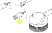 Сопло круглое HW130 MAKITA HW40344 (оригинал)