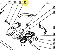 Выключатель в сборе LM4018P WORTEX 7103-312001assy