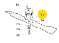 Держатель ножа PLM4814,4816,5111,5115 (664465608) MAKITA 664465608 (оригинал)