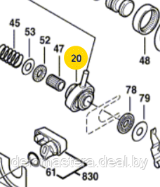 Игольчатый подшипник без внутреннего кольца BOSCH 1615819012 - фото 1 - id-p104553970