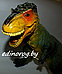 Фигурка Динозавра Тиранозавр с Хохолком 53 см., фото 2