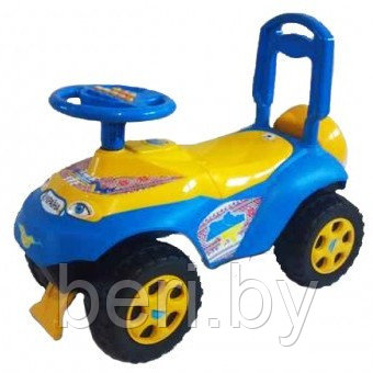 Машинка детская Автошка каталка, Чудомобиль Active Baby, музыкальная, багажник, 013117, фиолетово-розовая - фото 3 - id-p104569758