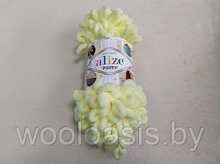 Пряжа Alize Puffy, Ализе Пуффи, турецкая, плюшевая, 100% микрополиэстер, для ручного вязания (цвет 13)