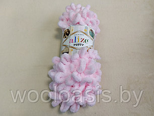 Пряжа Alize Puffy, Ализе Пуффи, турецкая, плюшевая, 100% микрополиэстер, для ручного вязания (цвет 31)