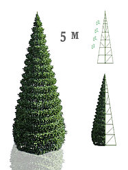 Большая ель каркасная "Уральская" 5 м