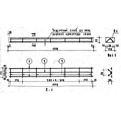 Балки перекрытия каналов Б серия 3.006.1-8