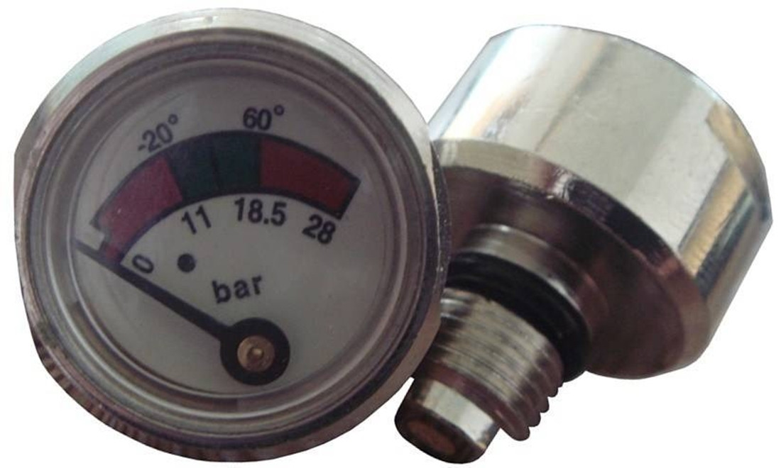 Индикатор давления для огнетушителей ИП-1(0-28бар) - фото 1 - id-p100987478