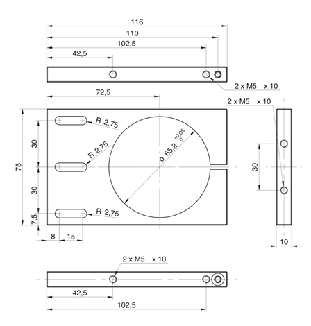 11003947 | TX IP Mounting Adapter, фото 2