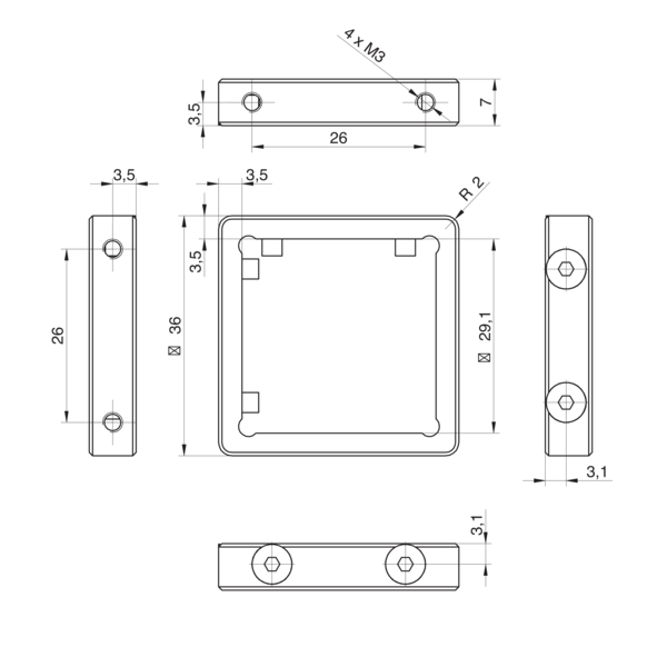 11165175 | Adapter CX- / TX-Mount - фото 2 - id-p104595579