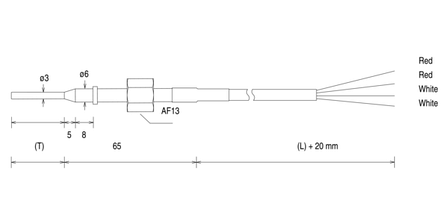 11109285 | 8155 hygienic cable sensor, фото 2