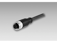 10153968 | Female connector M12, 5-pin, straight, without cable