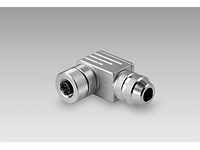 10156585 | Female connector M12, 5-pin, angled