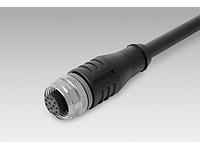 11138627 | Female connector M12, 12-pin, 5 m cable (Z 201.M05)