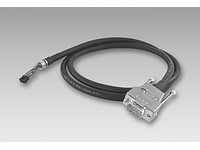 11079111 | Connection cable with FCI, 8-pin / D-SUB, 9-pin, 1 m