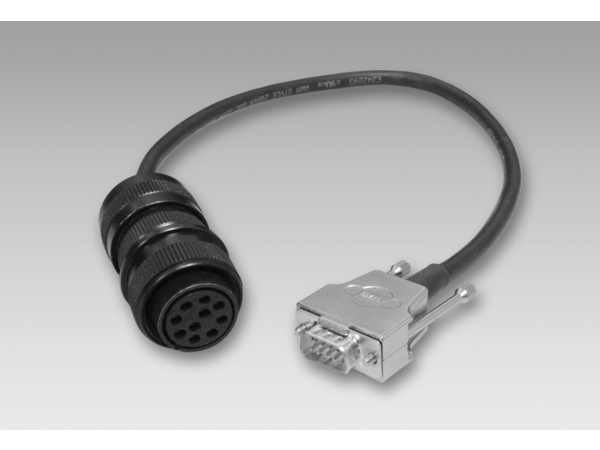 11077210 | Connection cable HS35P with connector MIL, 10-pin / connector D-SUB, 0.5 m - фото 1 - id-p104596437