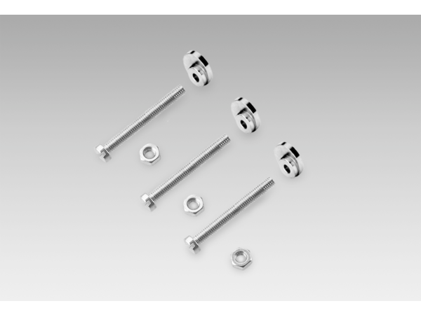 10117668 | Set of eccentric fixings for mounting clamp (10117667) with 3x eccentric fixings, screws and nuts - фото 1 - id-p104596557