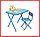 NK-75/1 Комплект детской складной мебели "Азбука" 3-7 лет, Nika kids, стол+стул +пенал, Ника, фото 2