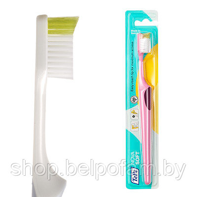Зубная щетка ТеРе Nova Soft с активным пиком (щетина мягкая) - фото 2 - id-p39610718