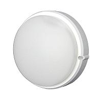 Светильник банник  LT-LBWP-04-IP65-12W-6500К LED круглый    с  оптико-акустическим  датчиком