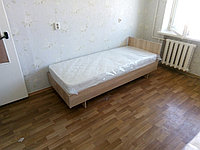 Кровать для общежития с матрасом. Материал ДСП. дуб сонома