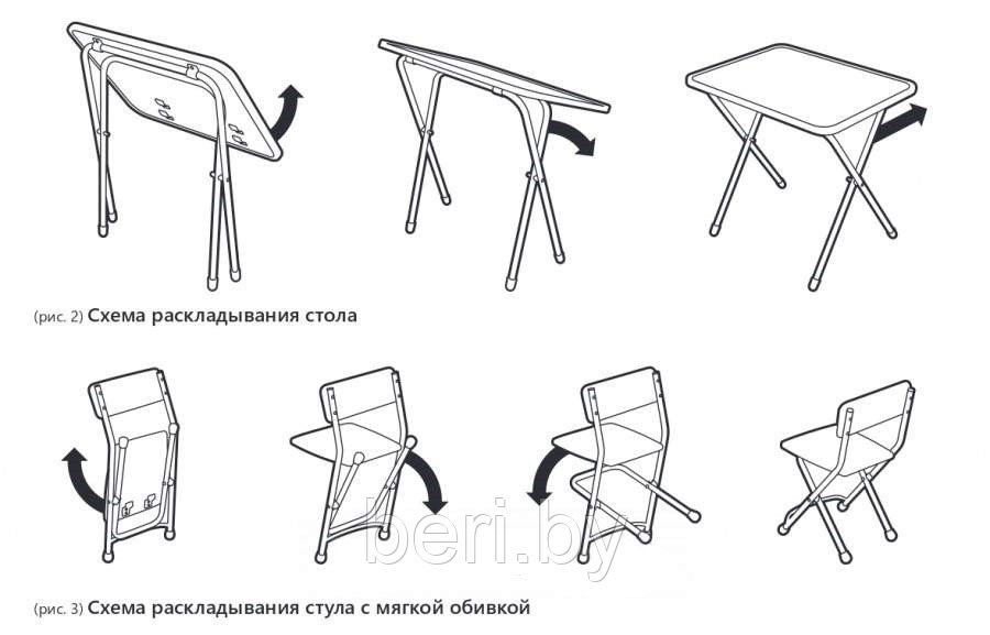 NK-75/2 Комплект детской мебели Ника, Nika kids "Первоклашка", стол+стул мойка+пенал, 2 уровня, от 3 лет - фото 3 - id-p104656879